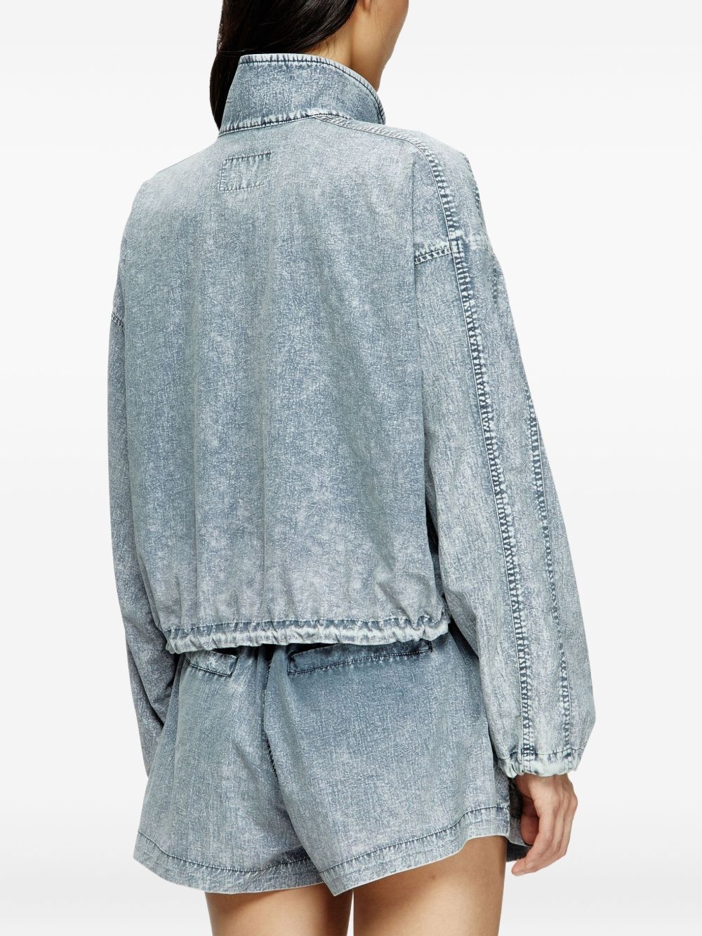 G-Leam-R1 denim bomber jacket - 4