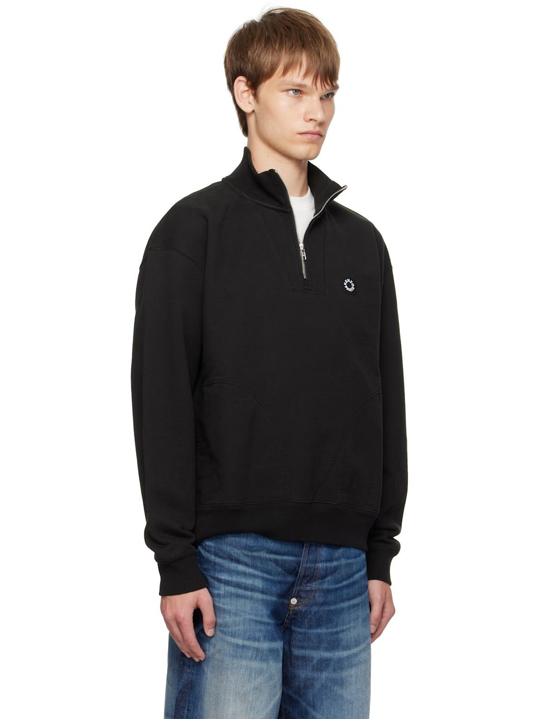 Black Kenzo Paris 'Boke Flower 2.0' Embroidered Sweatshirt - 2