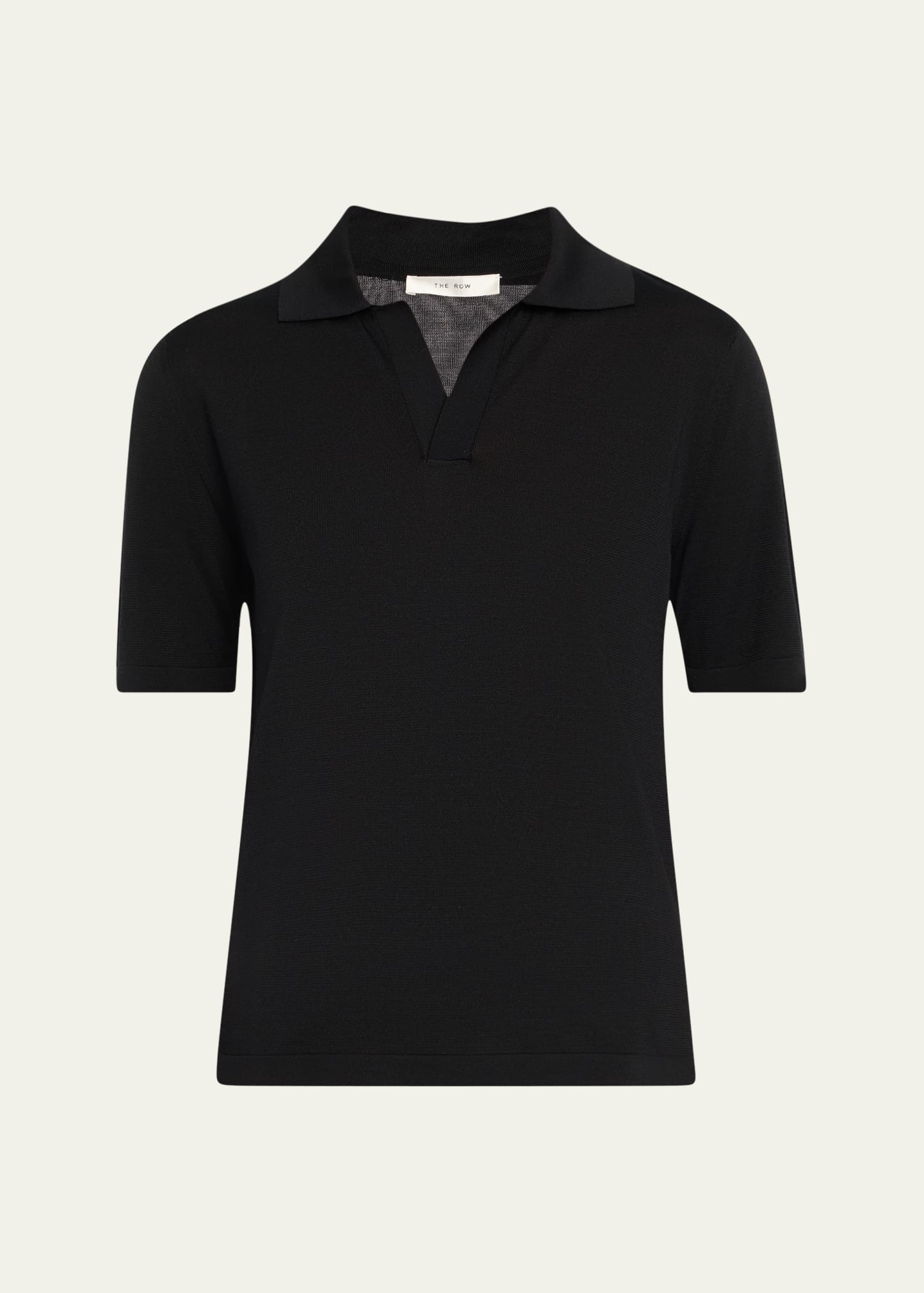 Julianna Silk Polo Shirt - 1