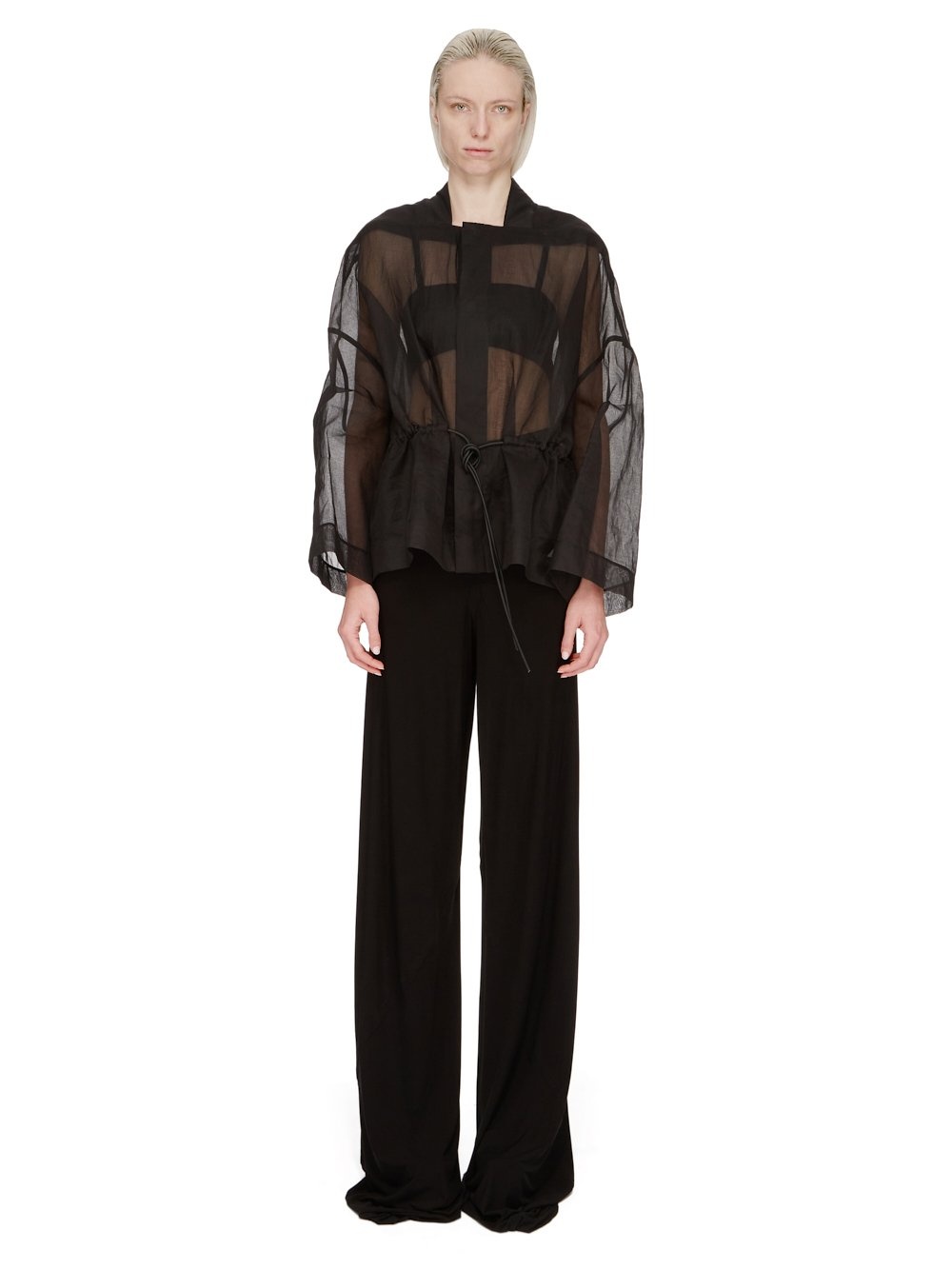 ジャケット RICK OWENS SS24 SAIL JKT (RP01D2734OR09) Rick Owens DRKSHDW Jumbo Flight Bomber Jacket in black | SVD