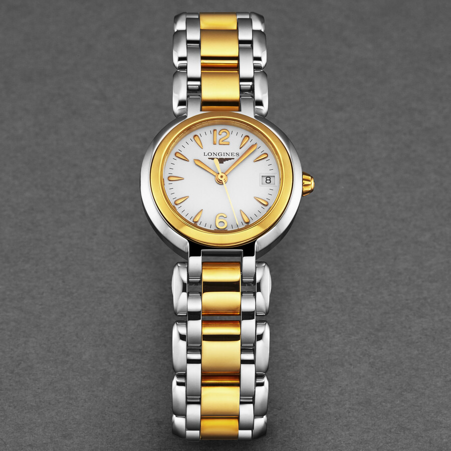 Longines PrimaLuna Quartz White Dial Ladies Watch L8.110.5.16.6 - 178