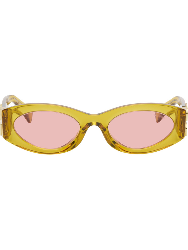 Orange Miu Glimpse Sunglasses 1