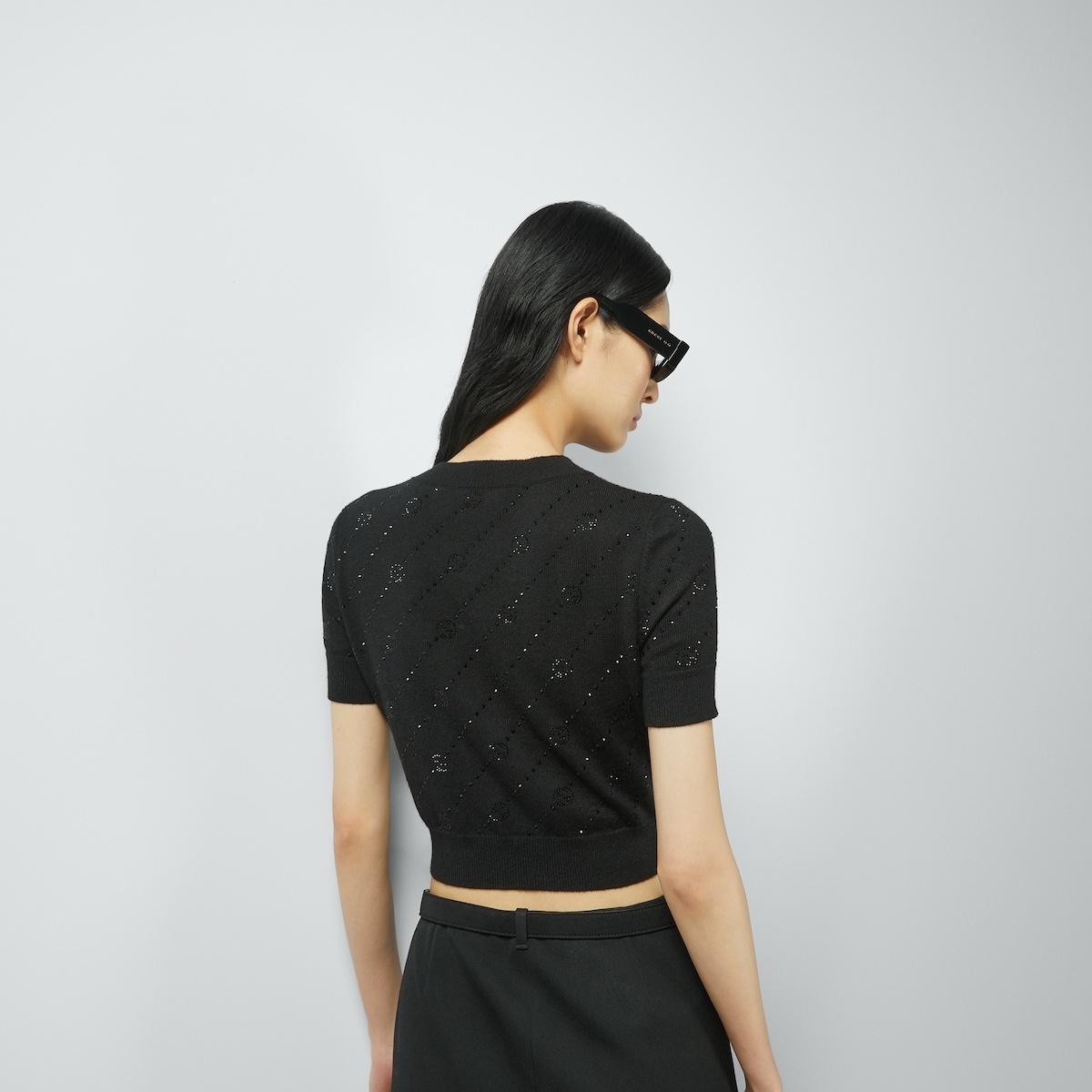 Cashmere sweater with Interlocking G - 5