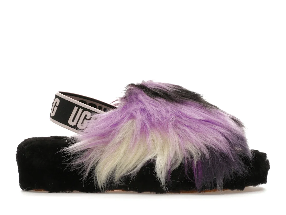 UGG Fluff Yeah Slide Tie Dye Magnolia (Women's) - 1
