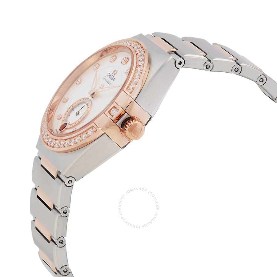 Omega Constellation Automatic Chronometer Diamond Mother of Pearl Dial Ladies Watch 131.25.34.20.55. - 2