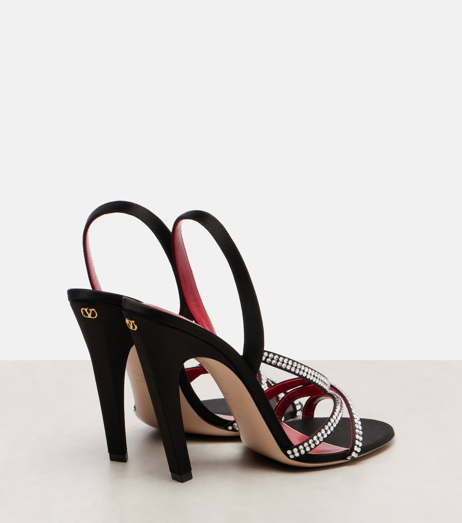 Dans Le Foyer 105 satin sandals - 2