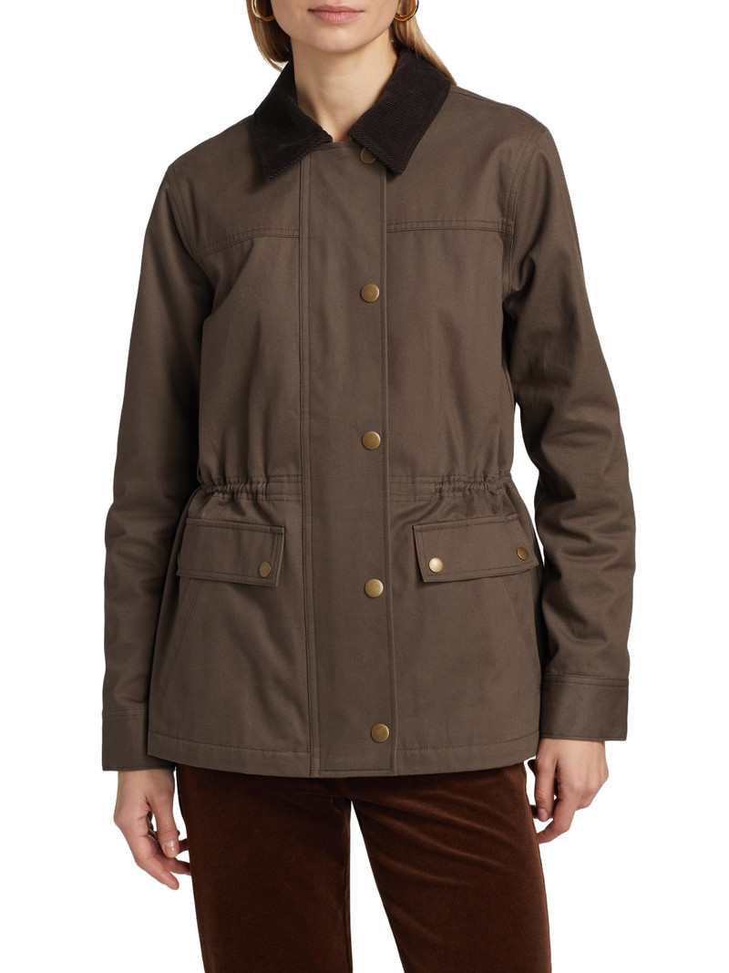 Women's Horizon Cotton Jacket - Brown 6