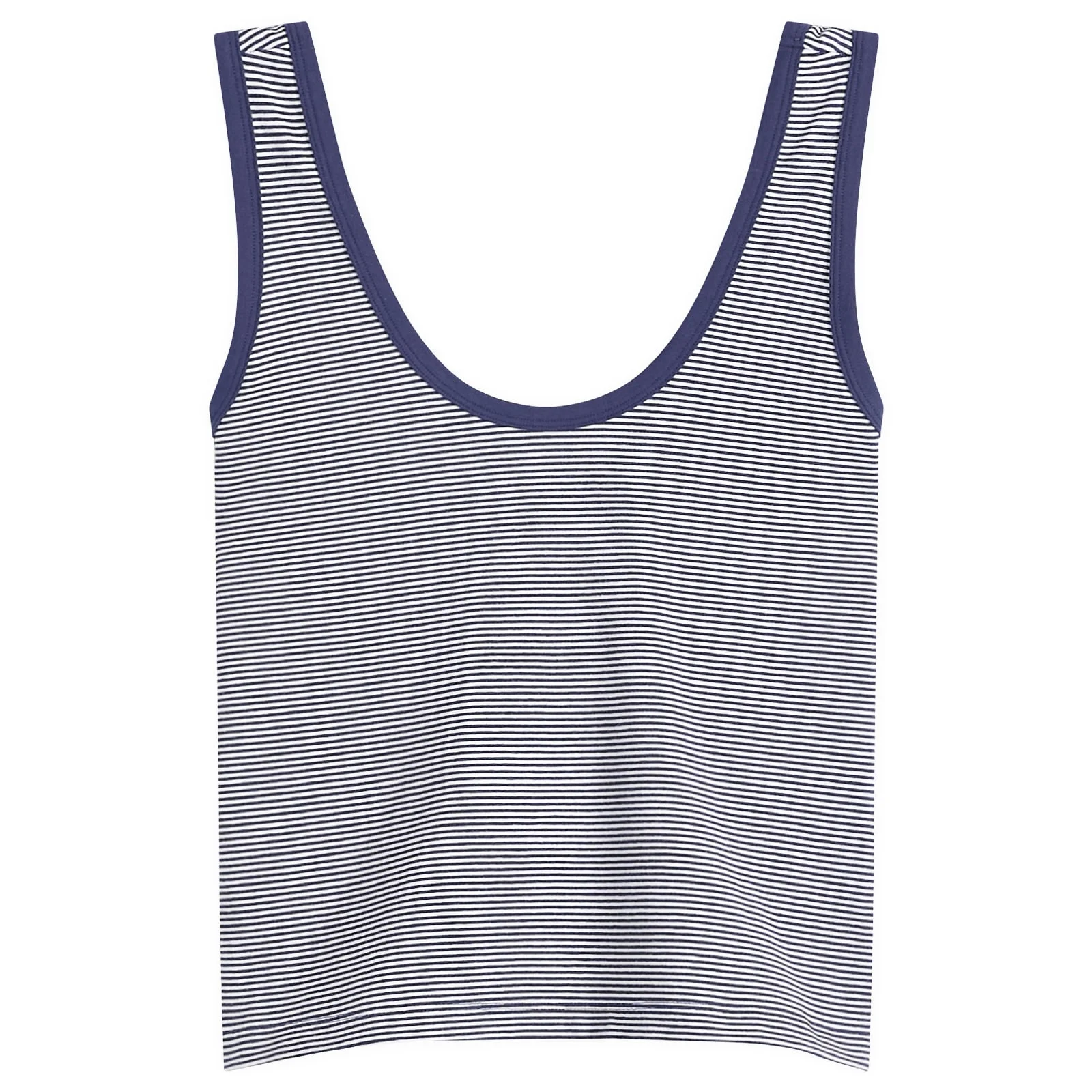 Good American Super Stretch Ringer Tank - 1