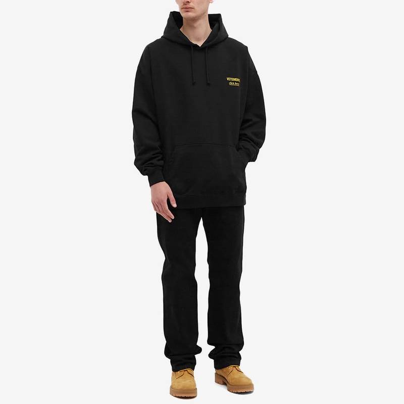 VETEMENTS VETEMENTS Click Here Logo Popover Hoody outlook