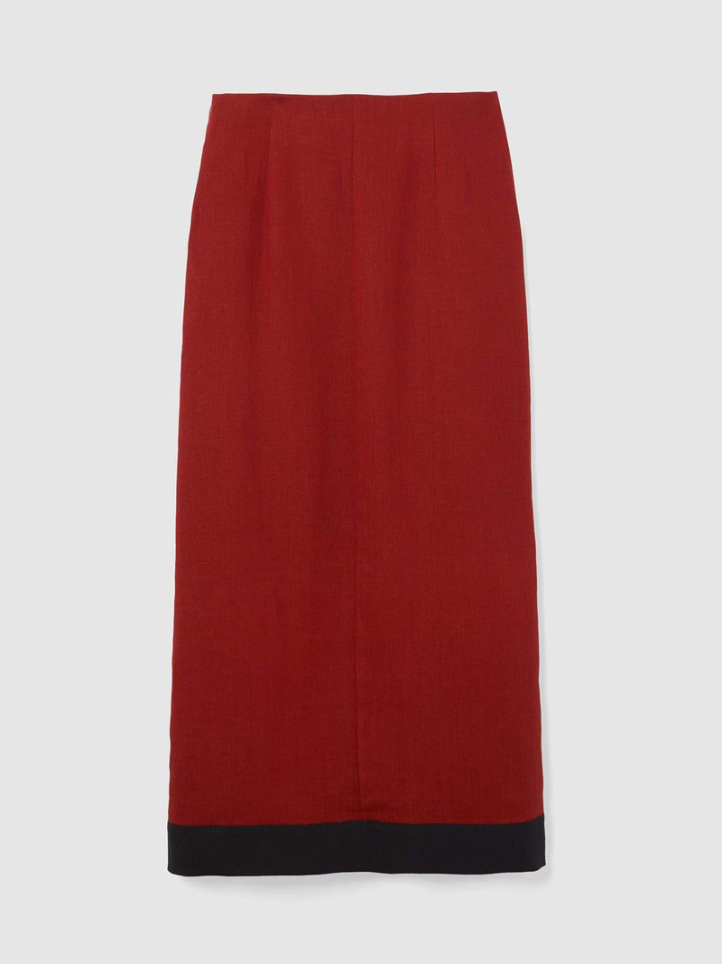 RUTH LINEN SKIRT 4