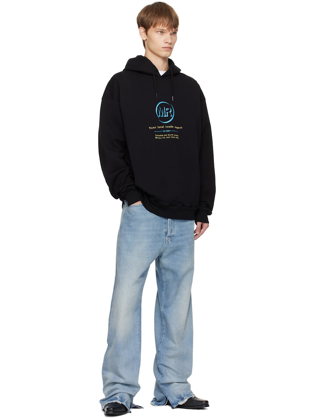 Black Classic Hoodie - 4