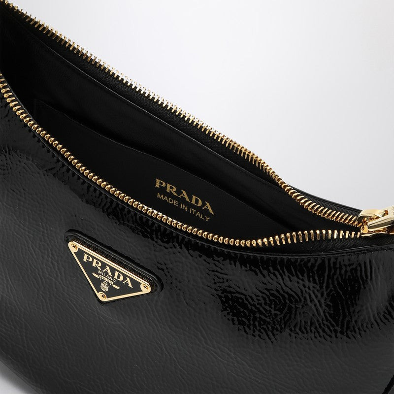 Prada Prada Arqué Black Bag In Naplak Patent Leather Women - 3