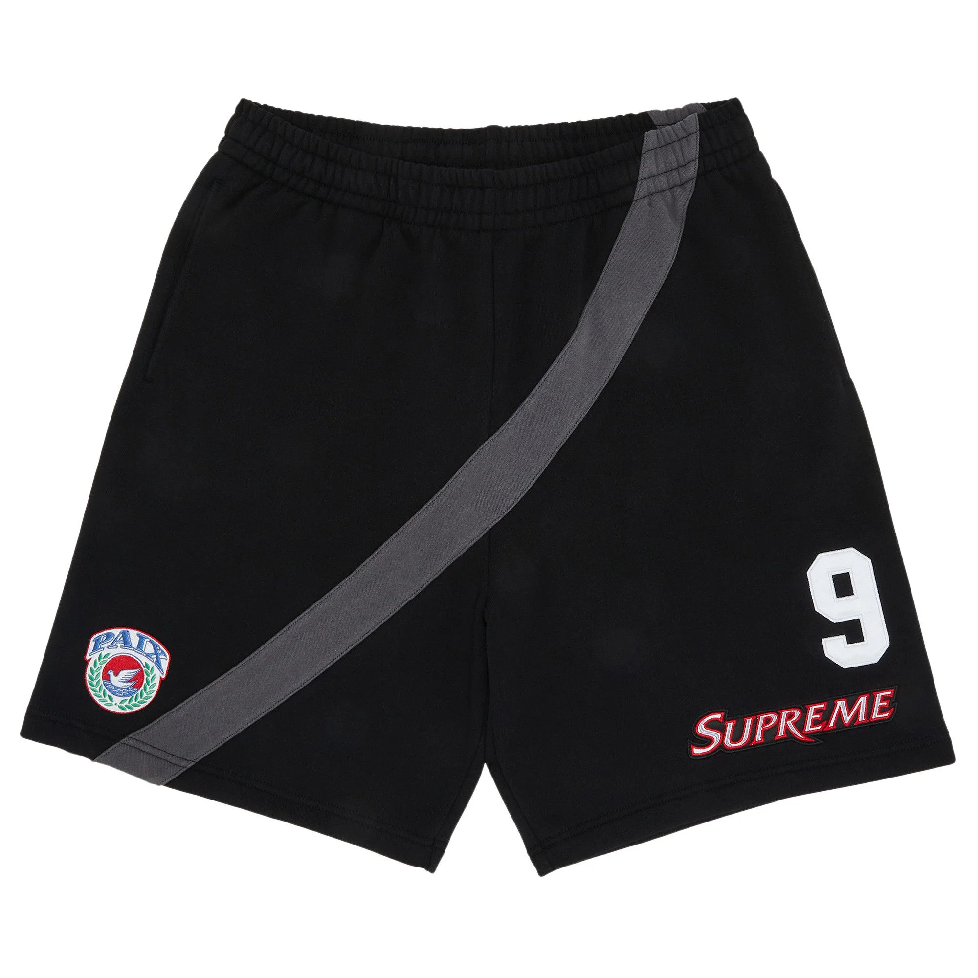 Supreme Equipé Sweatshort 'Black' - 1