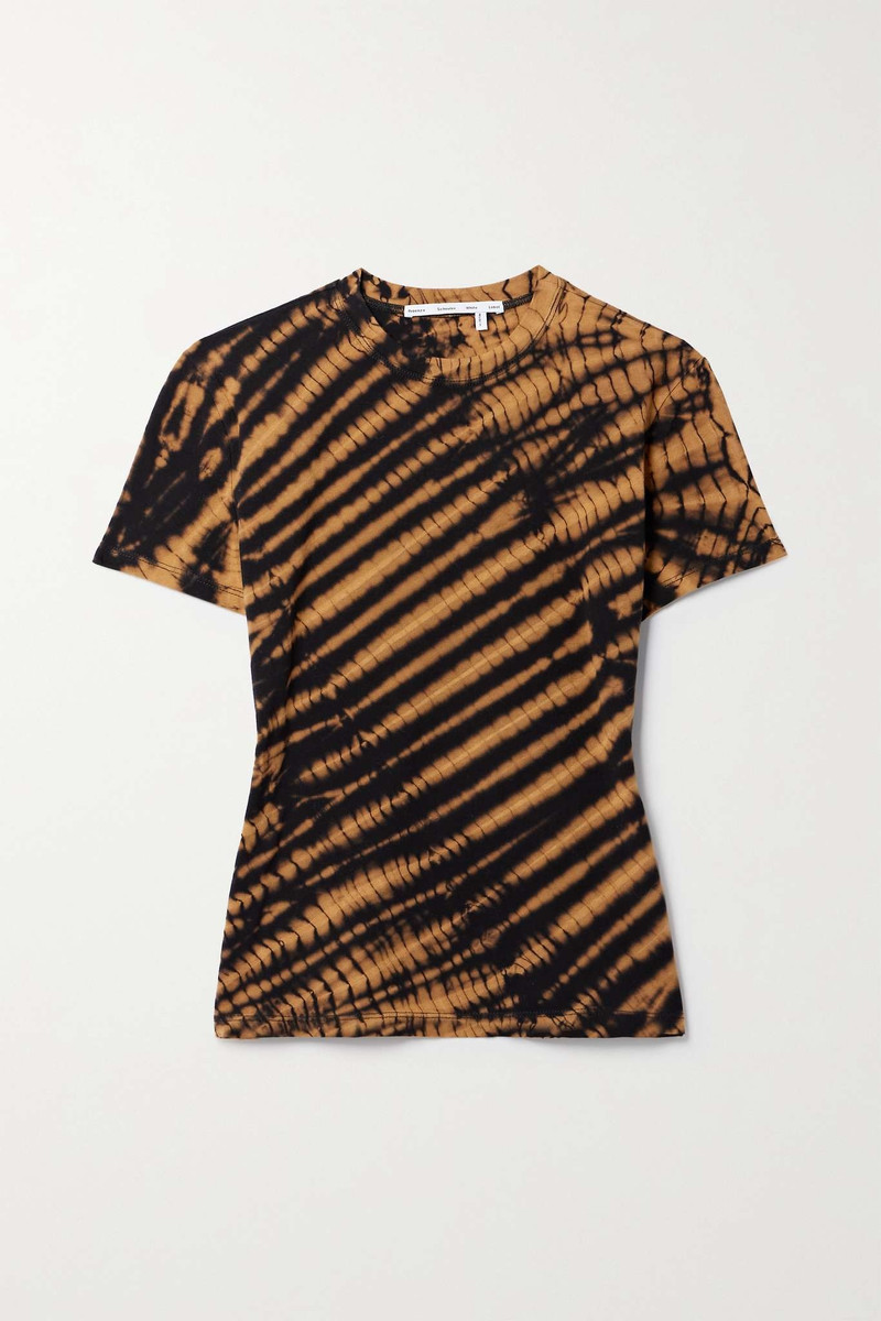 Finley tie-dyed stretch-cotton jersey T-shirt - 1