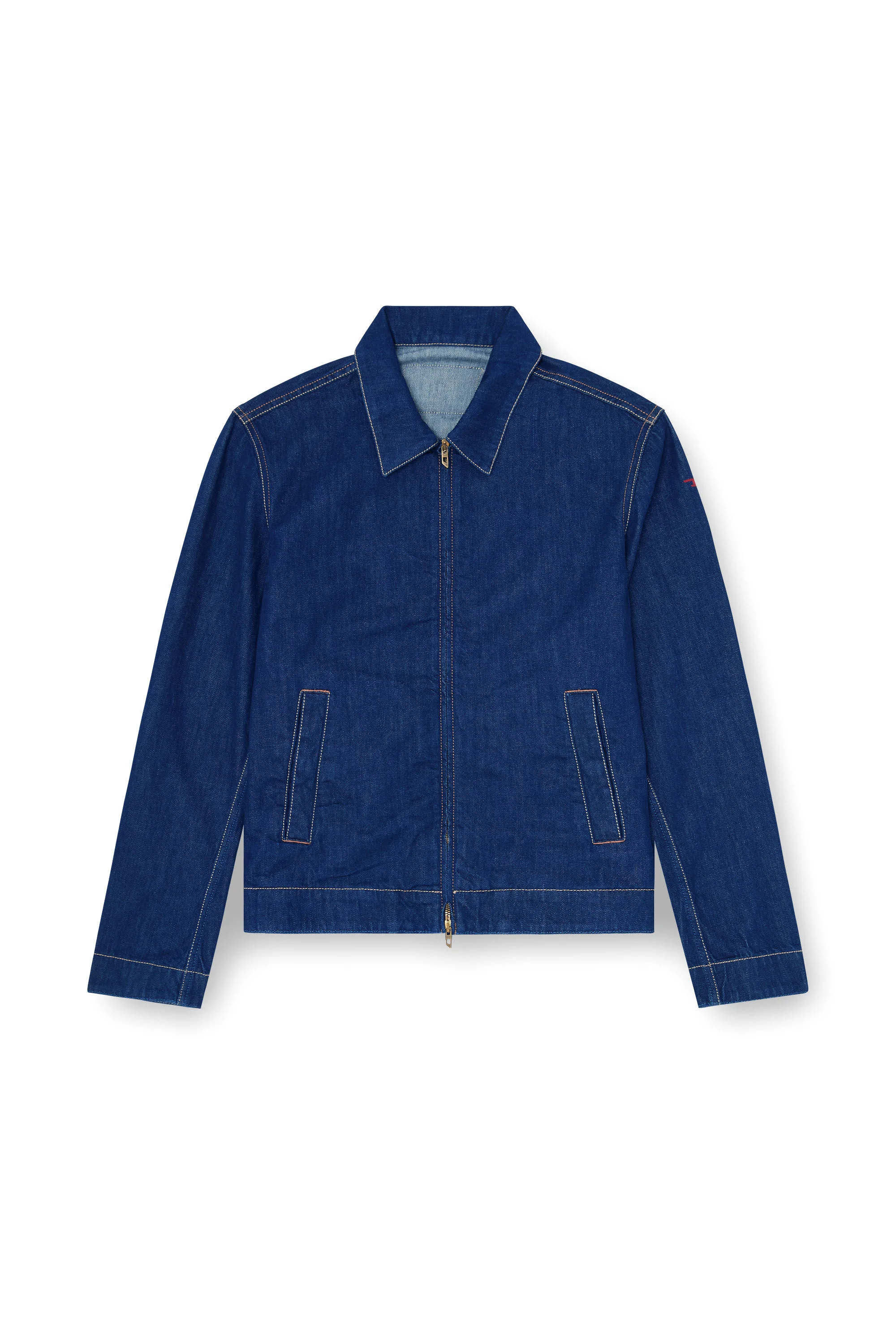 COACH JACKET IN RINSE DENIM - 1