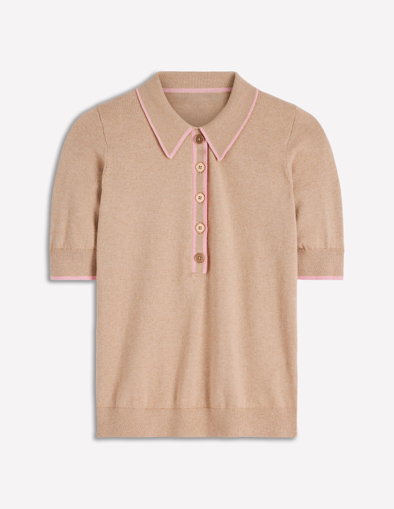 Liz Henley T-Shirt-Chinchilla Melange 7