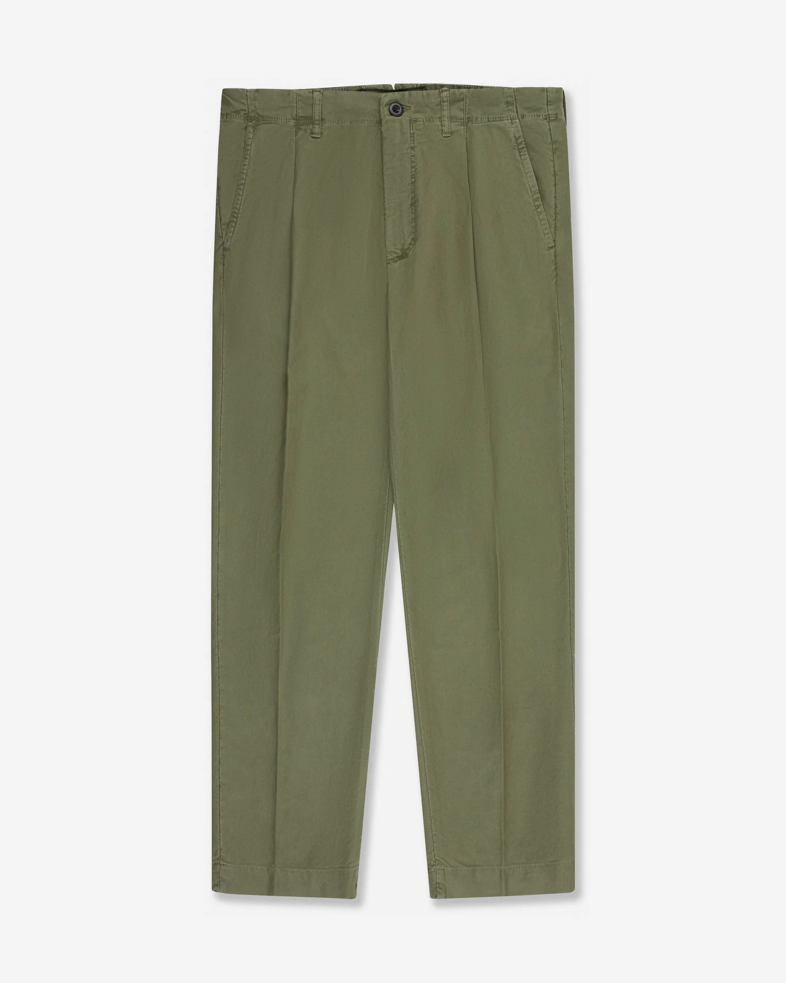 Loose fit tricochino trousers - 1