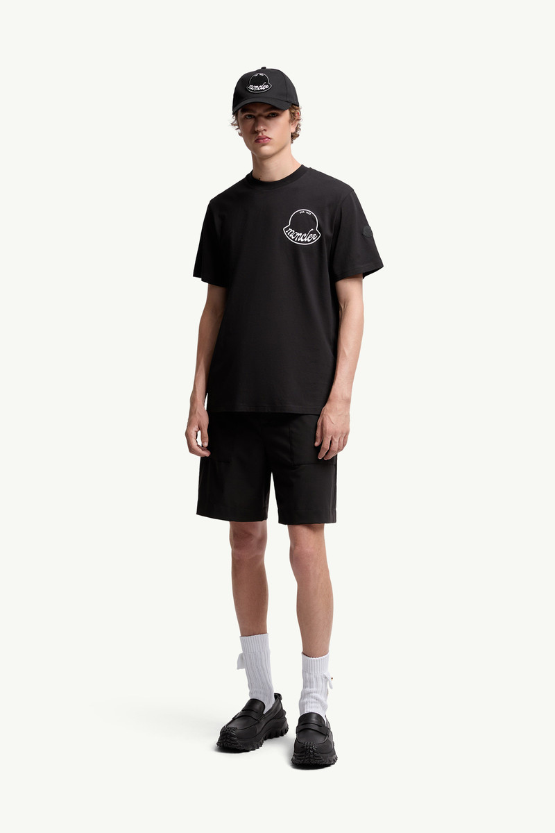 Moncler Logo Cotton T-Shirt outlook