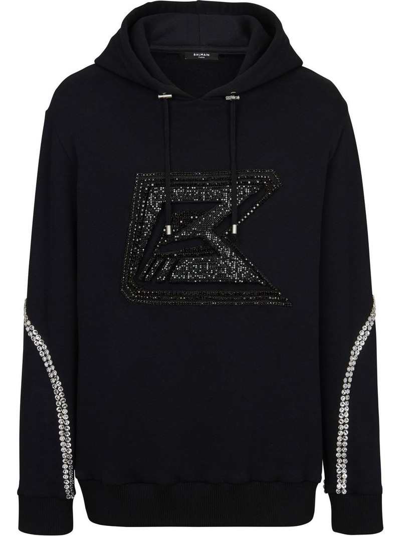 embellished pullover sweatshirt 1