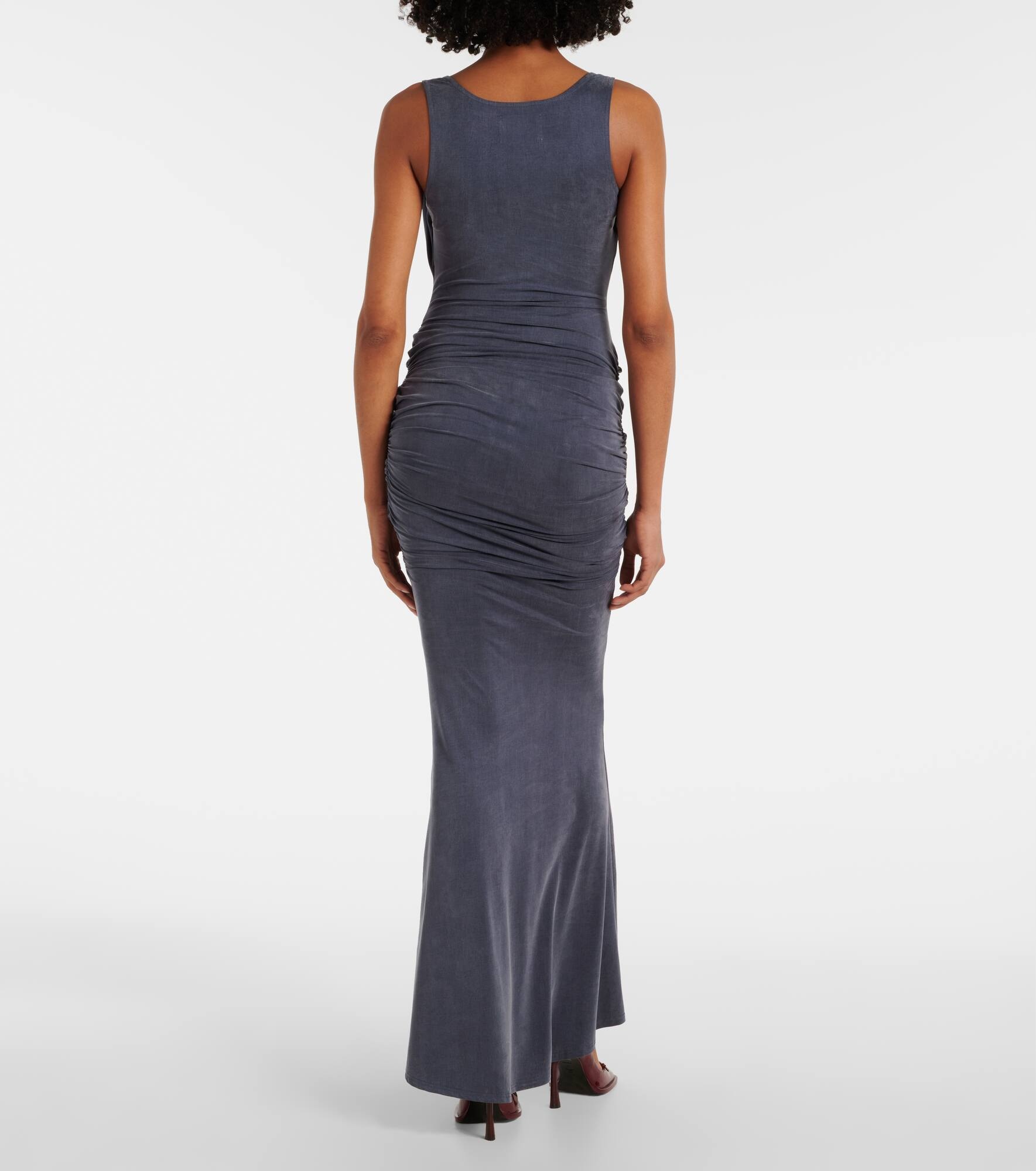 Liz draped jersey maxi dress - 3