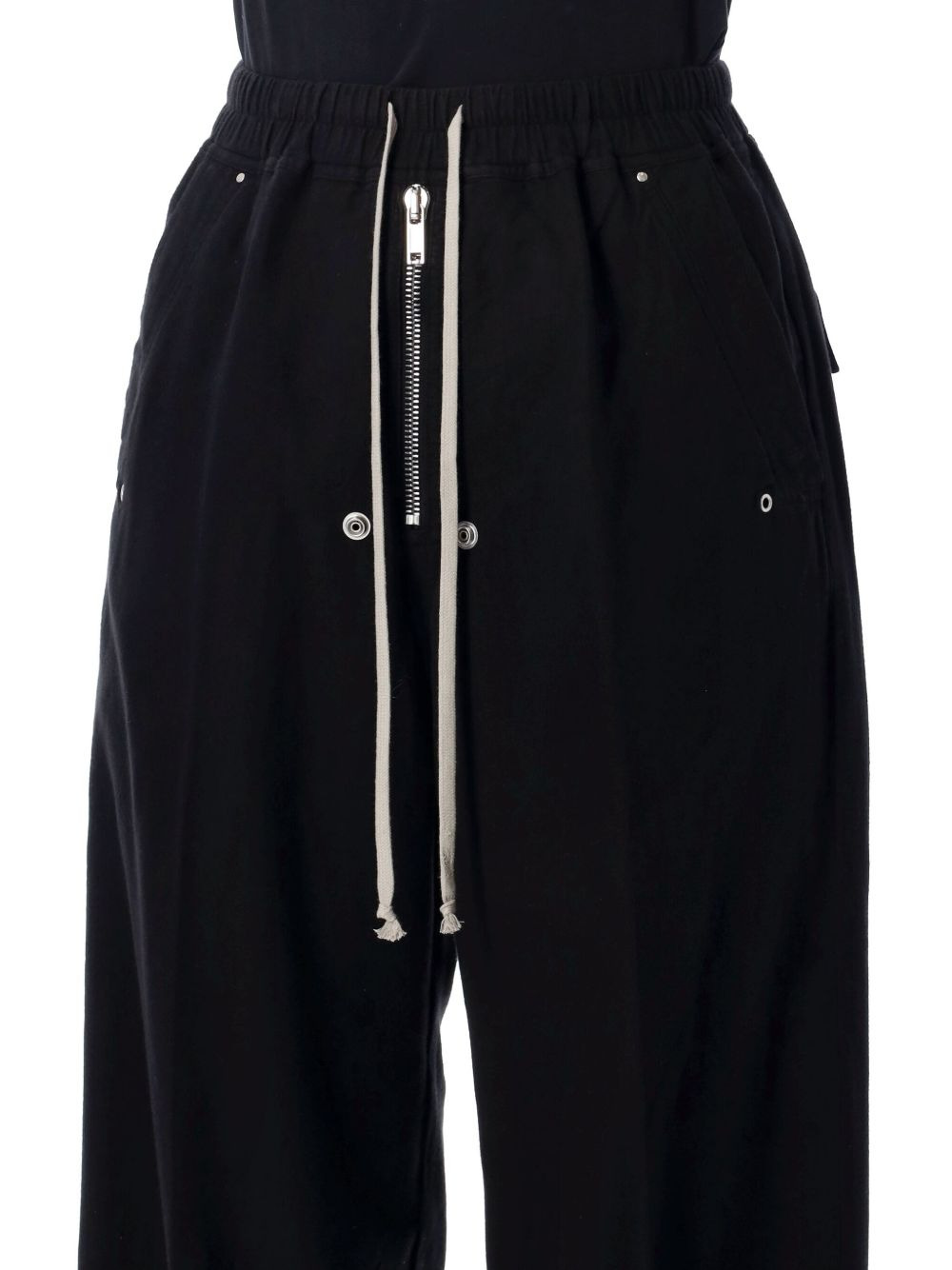 drawstring zip trousers - 3