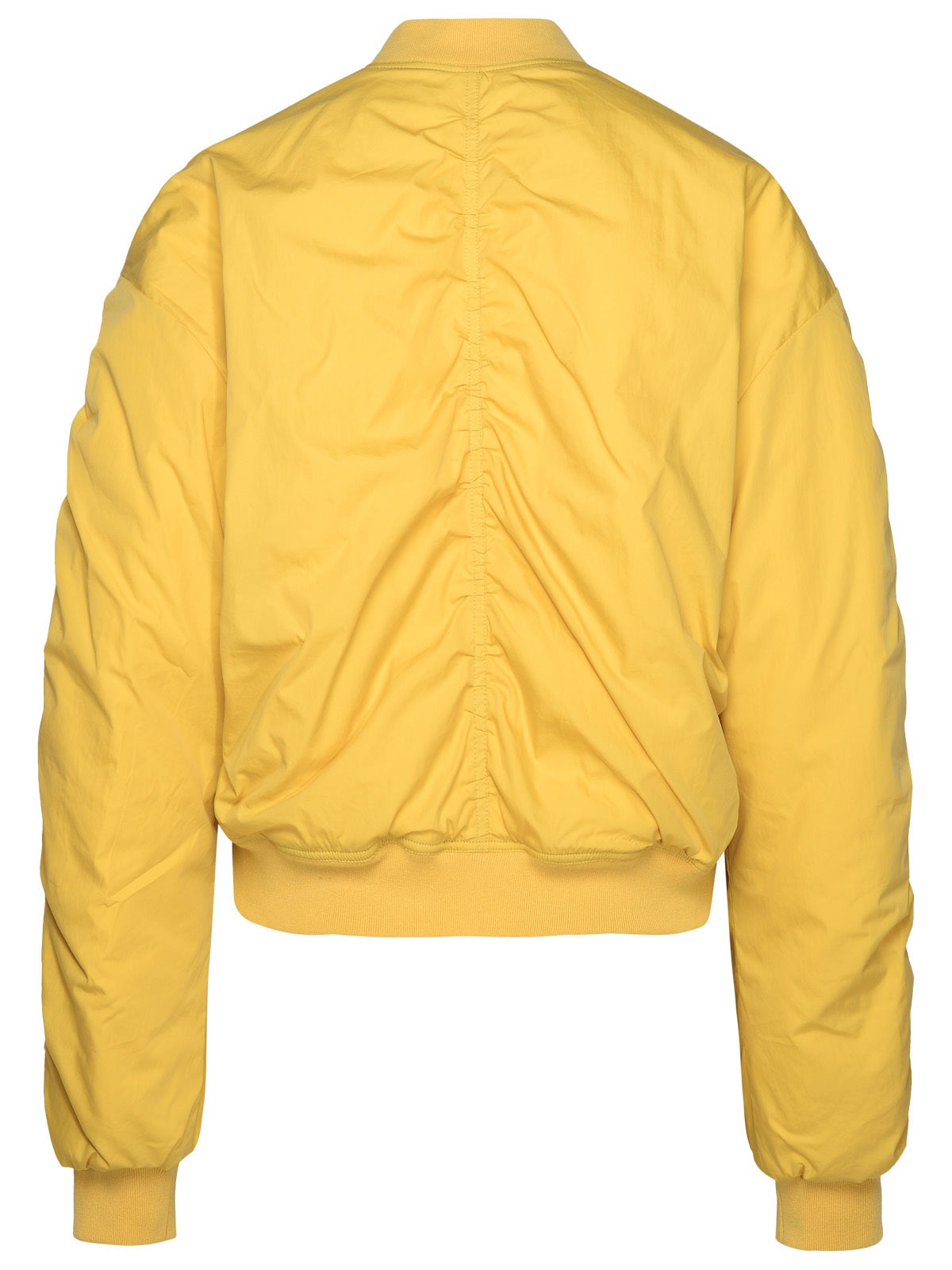 Isabel Marant Etoile Woman 'Bessime' Yellow Cotton Blend Bomber Jacket - 3