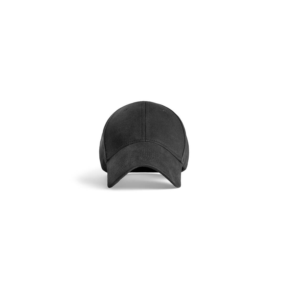 Stencil Type Cap in Black/grey - 1