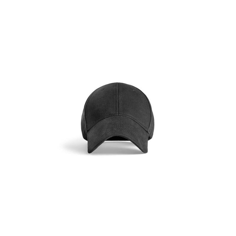 Stencil Type Cap in Black/grey 1
