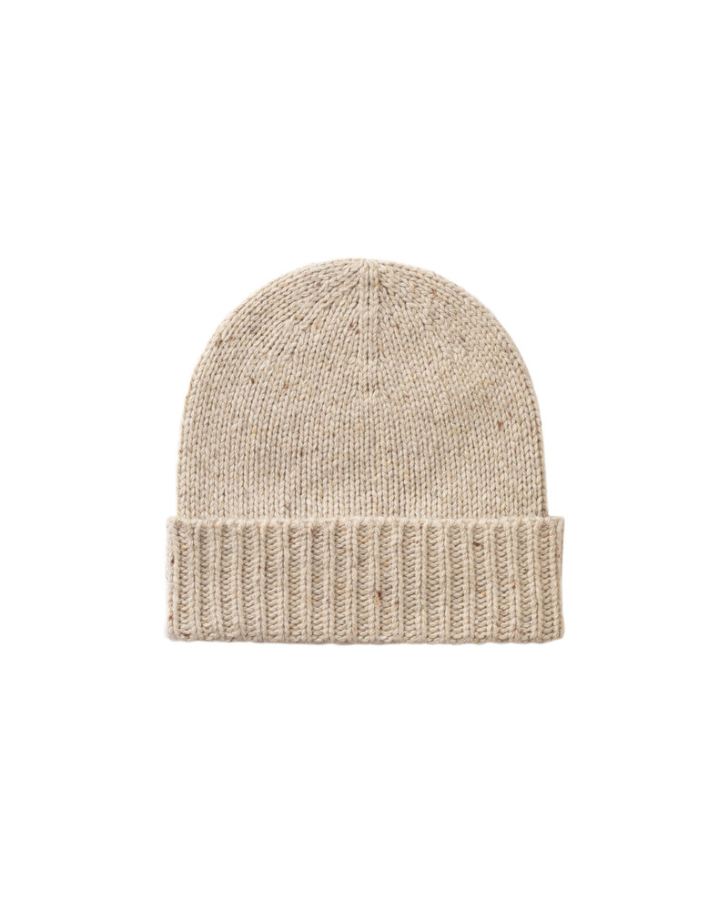 Donegal Cashmere Cream Hat & Scarf Gift Set 3