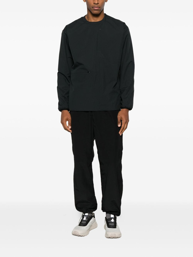 snow peak pocket-detail sweater outlook