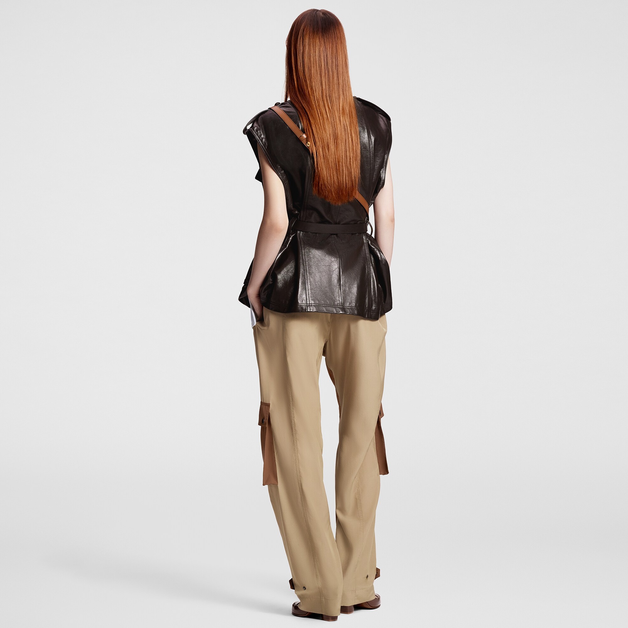 Color-Blocked Cargo Pants - 3