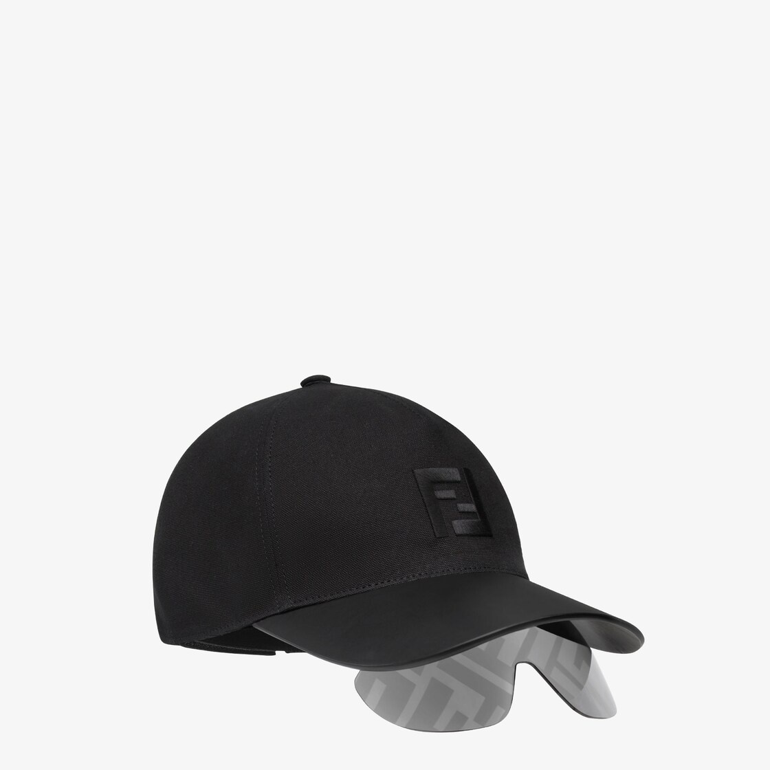 Presented in the Fall/Winter 2021 fashion show, this baseball cap has an integrated shield lens. Mad - 2