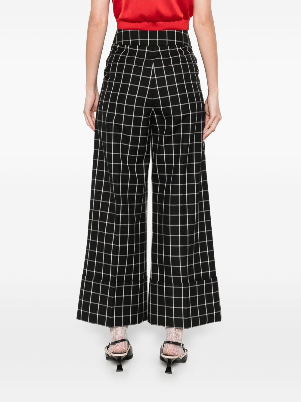 checked trousers - 4