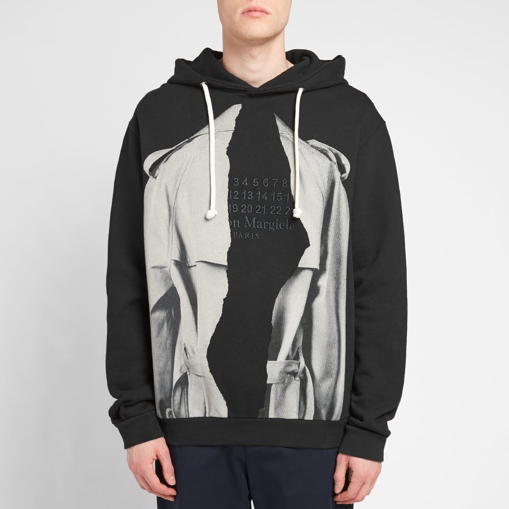 Maison Margiela 10 Overprint Logo Hoody - 4