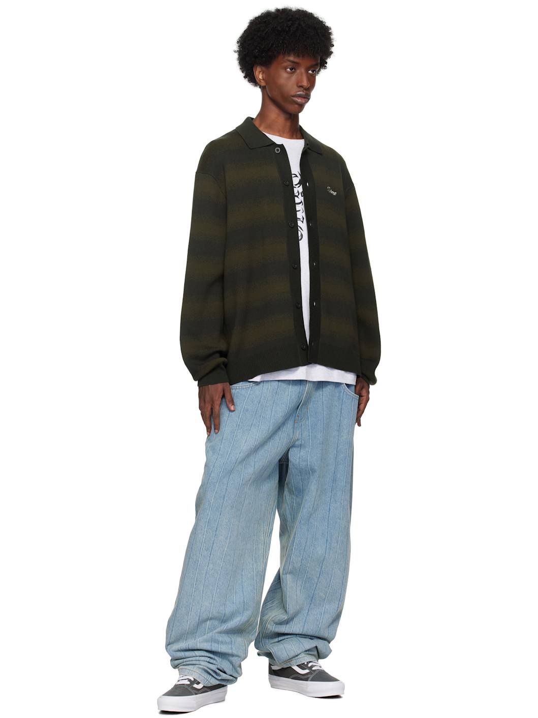 Gray Premium Old Skool Sneakers - 5