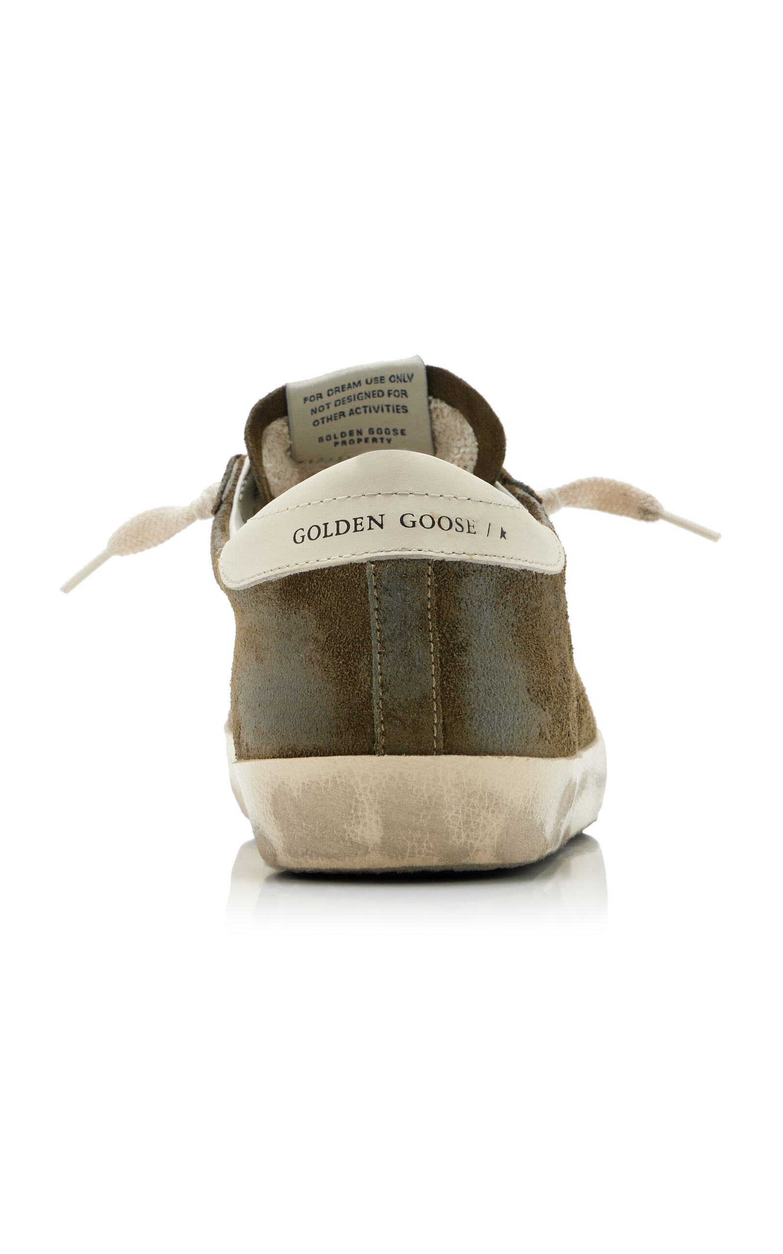 Super Star Glittered Suede Sneakers green - 4