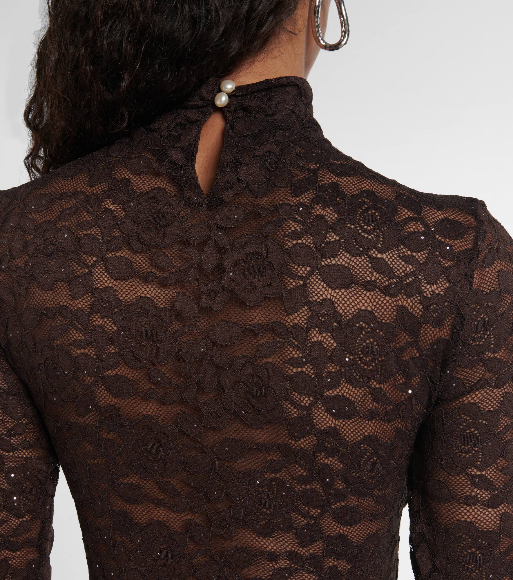 Francisca floral lace minidress - 6