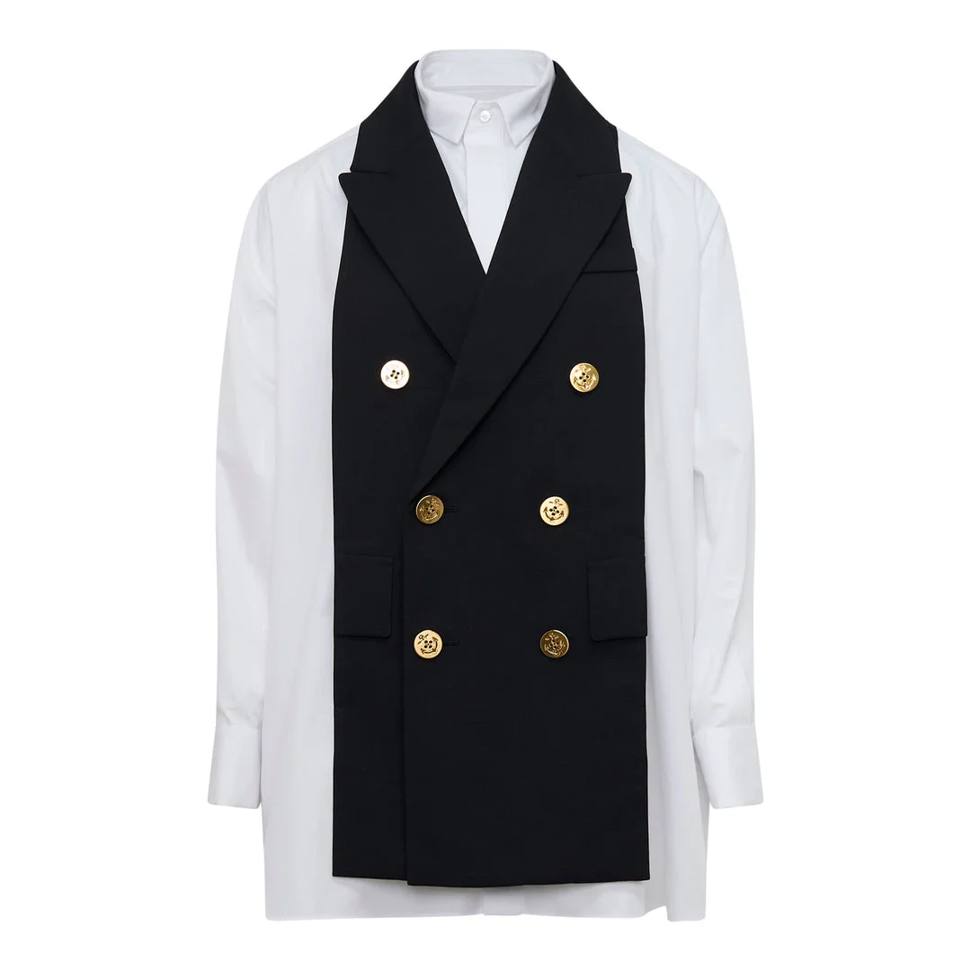 Poplin x Suiting Shirt - 1