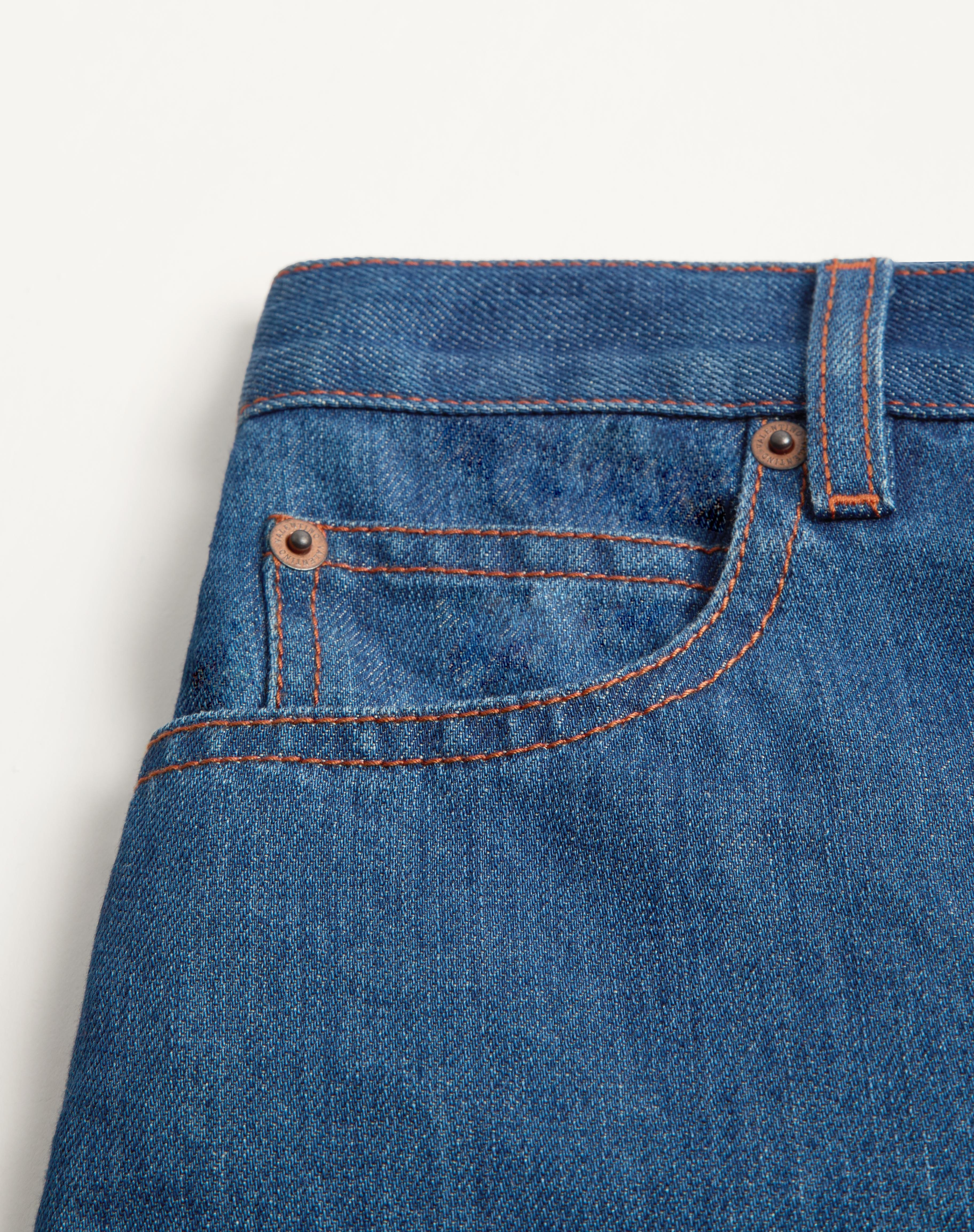 LIGHTWEIGHT DENIM SHORTS - 6