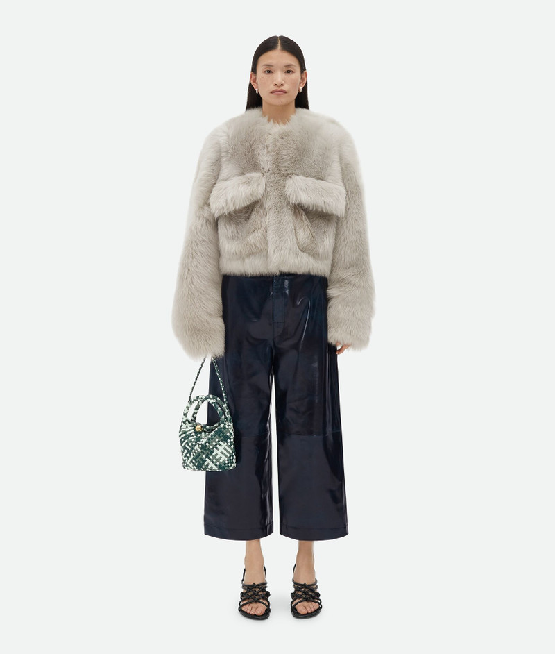 Toscana Shearling Cropped Blouson 1