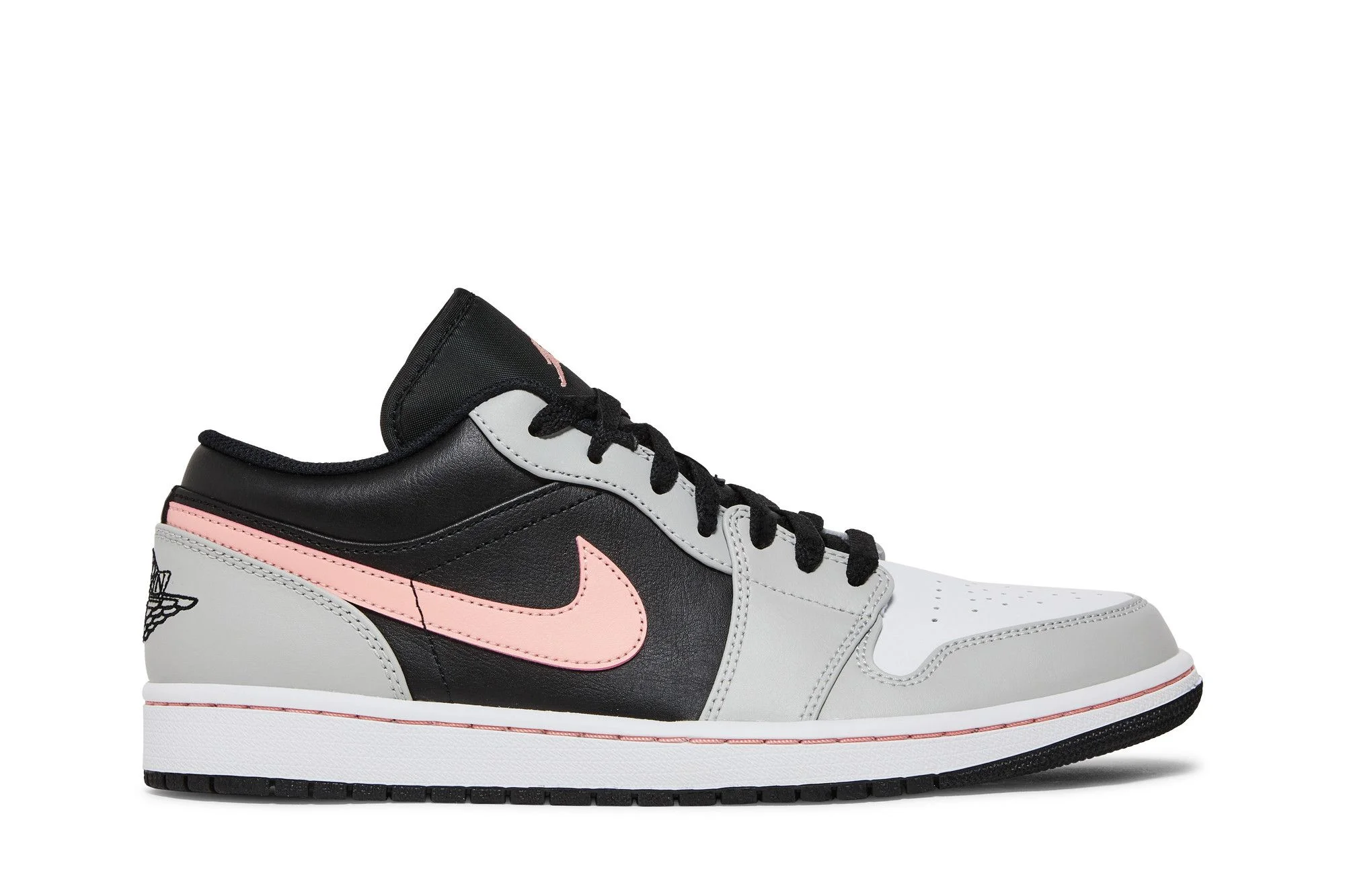 Air Jordan 1 Low 'Black Grey Fog Bleached Coral' - 1