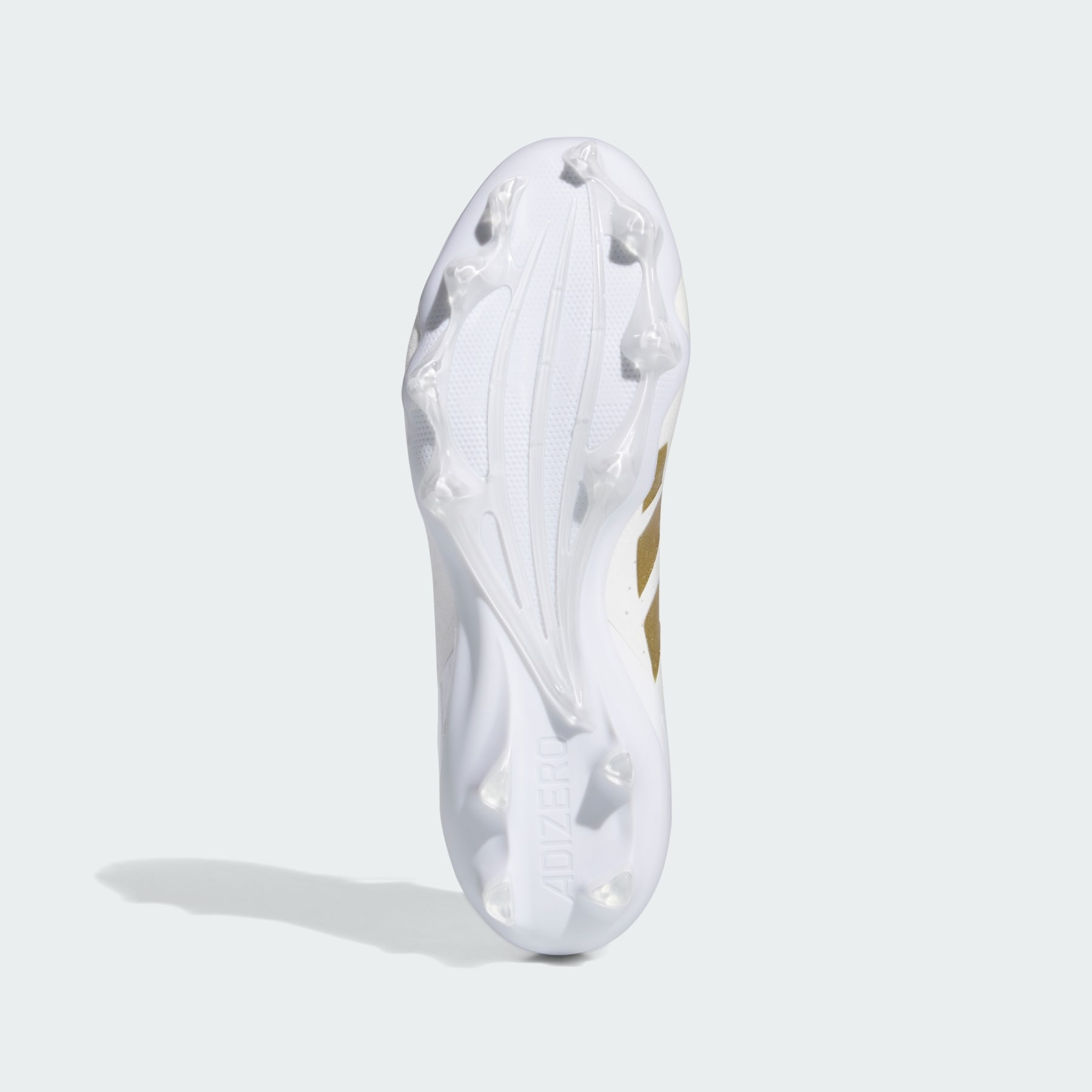 Adidas Adizero Impact+ White Gold Metallic IG3457 Football Cleats size 13 adidas Adizero Impact+ Football Cleats | REVERSIBLE main image 3