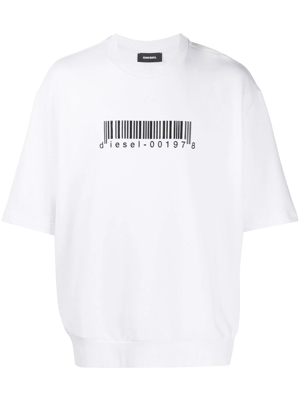 barcode logo T-shirt - 1