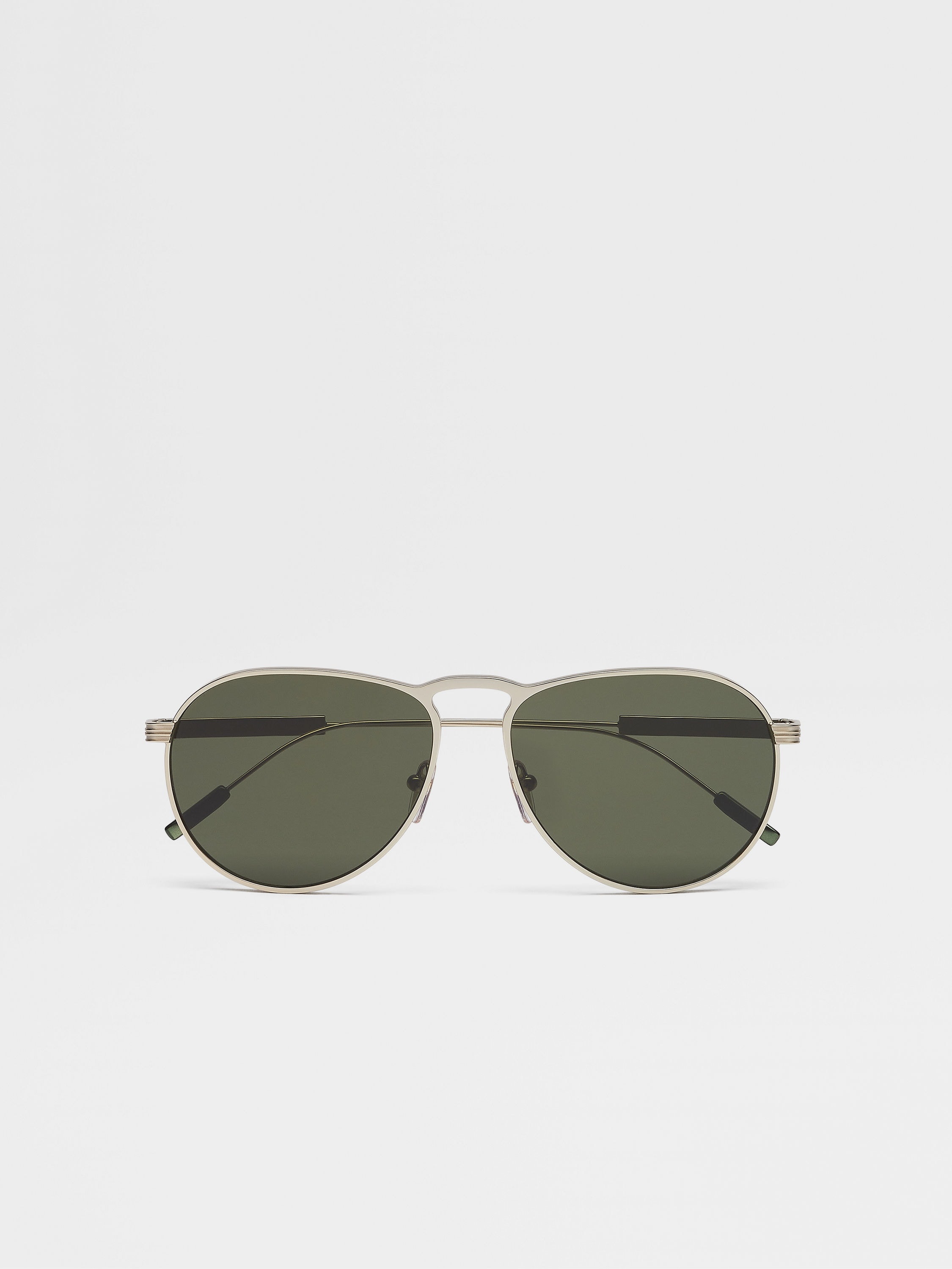 PALE GOLD METAL SUNGLASSES - 1
