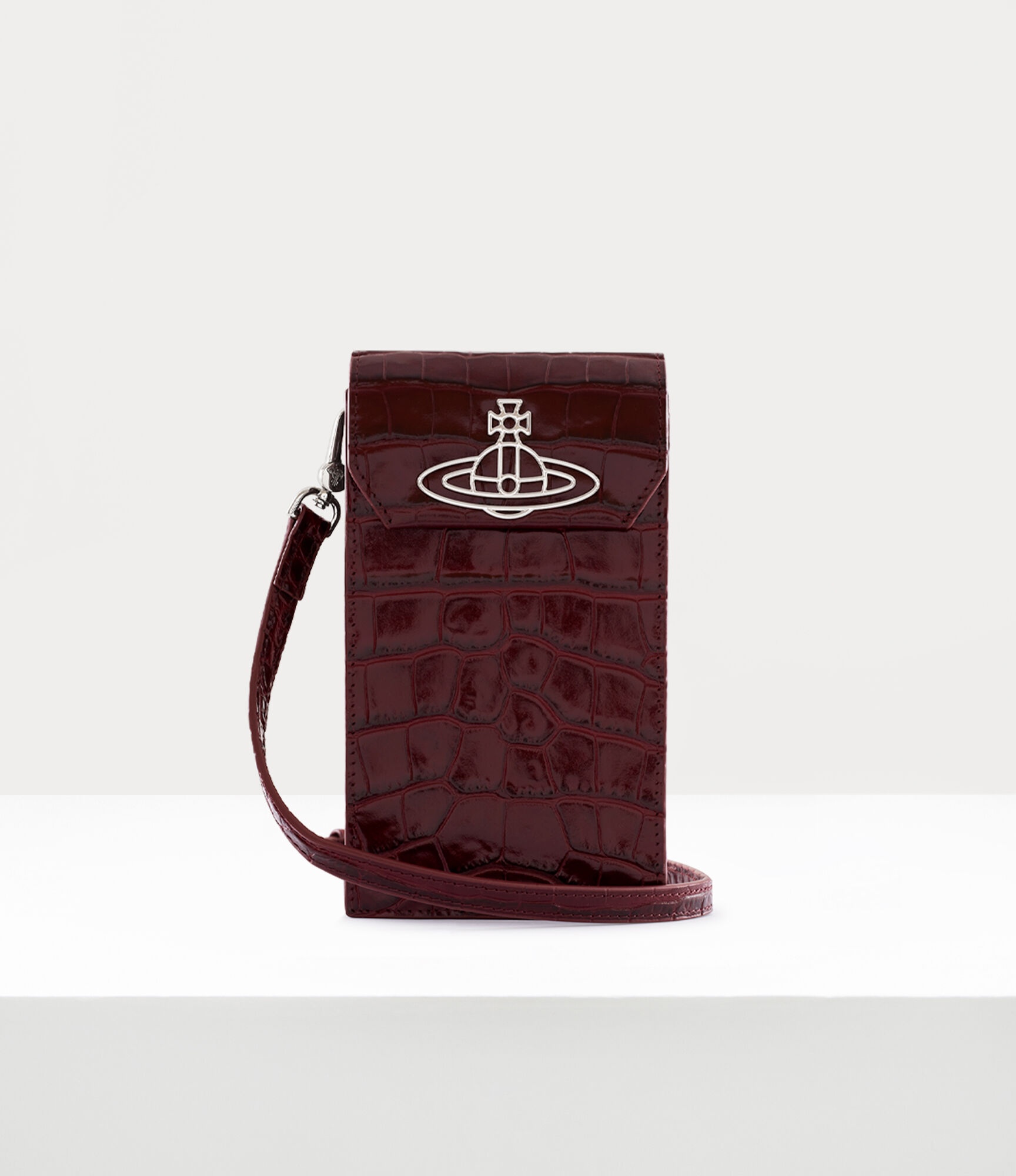 CROCODILE THIN LINE ORB PHONE BAG - 2