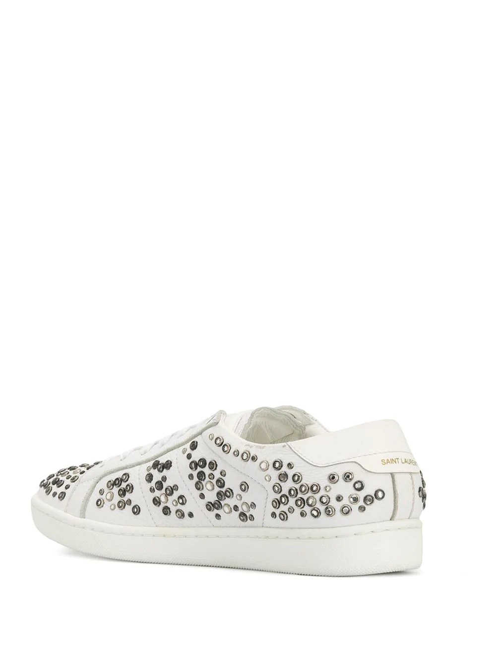 SL/01 crystal stud embellished sneakers - 3