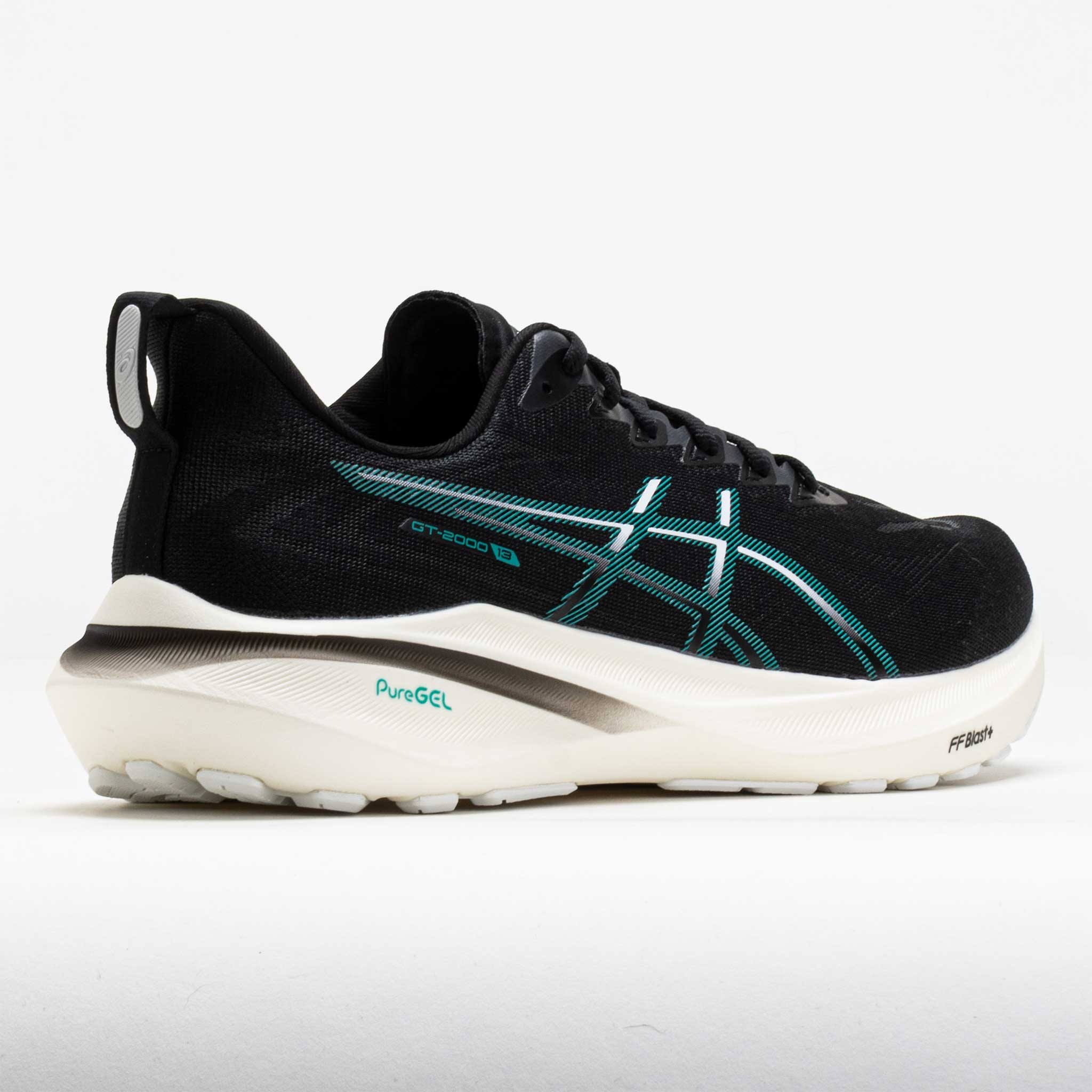 ASICS GT-2000 13 Men's Black/Wave Teal - 6