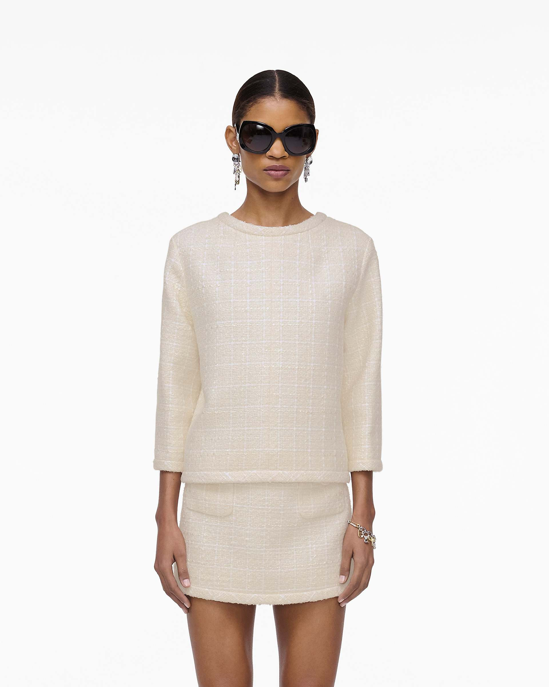 TWEED BACKWARDS LADY JACKET - 4