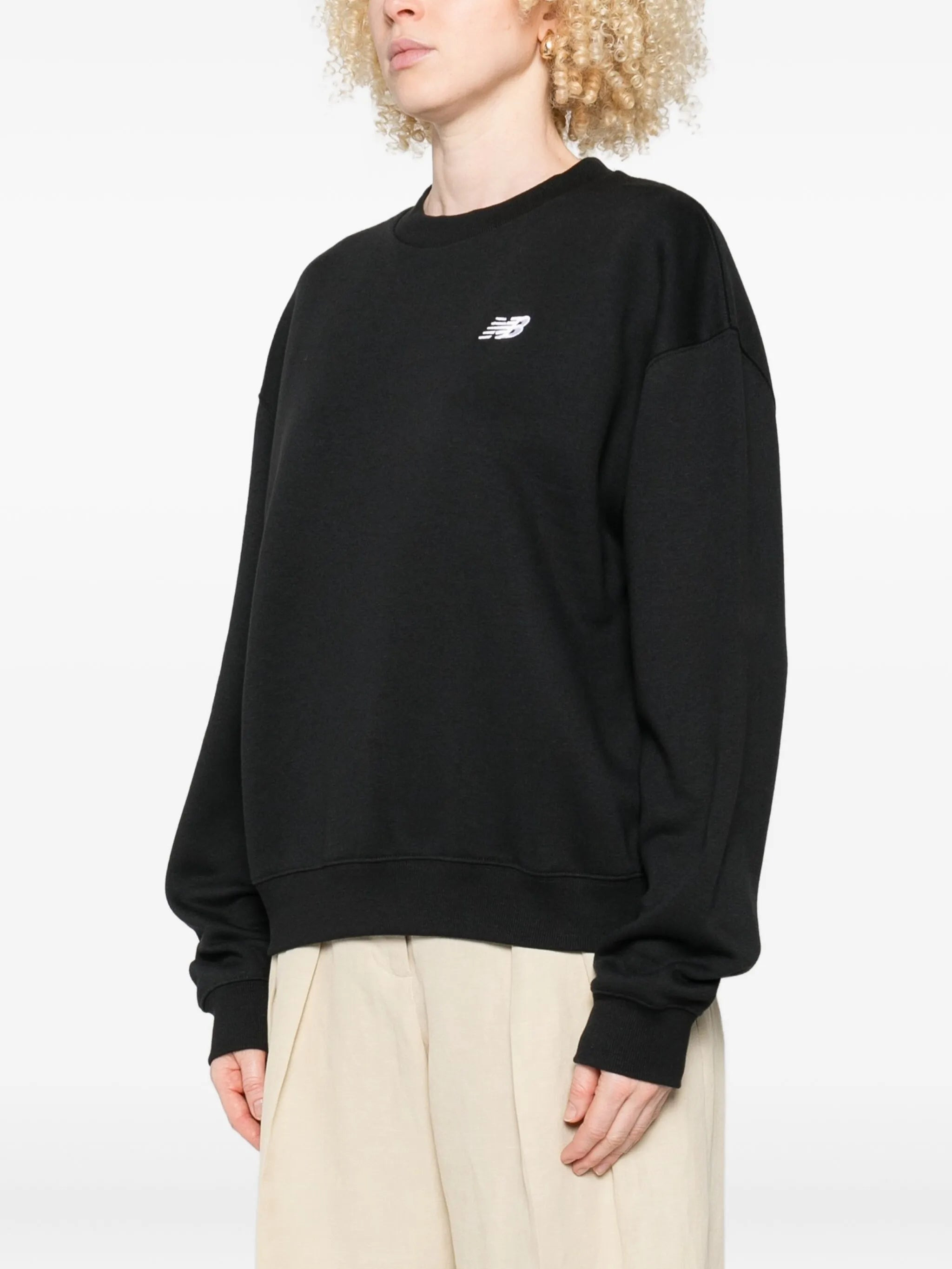 New Balance Logo-embroidered Crew Neck Sweatshirt - 2