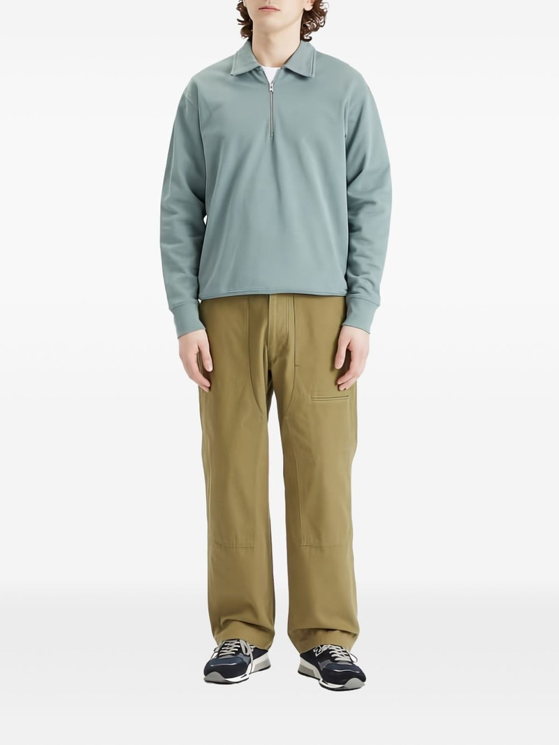 NORSE PROJECTS half-zip collar sweatshirt outlook